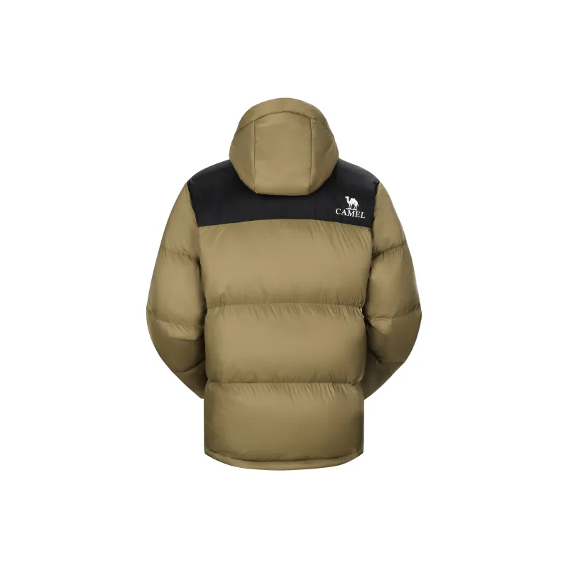 CAMEL Warm Fleece Series Down Jacket Unisex-21