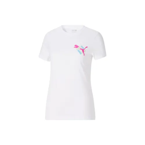 PUMA Ultrabreathe T-Shirts Women's White