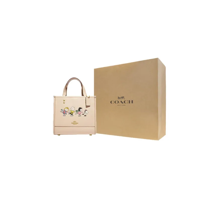 Peanuts X Snoopy X COACH Dempsey Handbags-6
