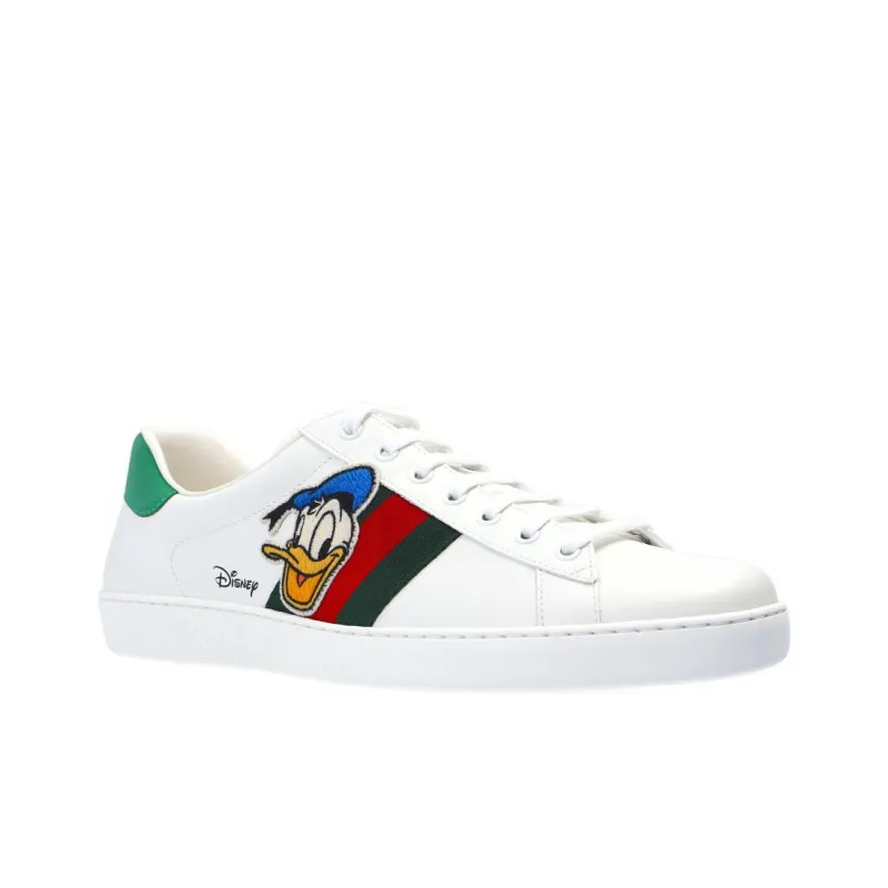 GUCCI Disney X GUCCI Ace 'Donald Duck Patch'-3