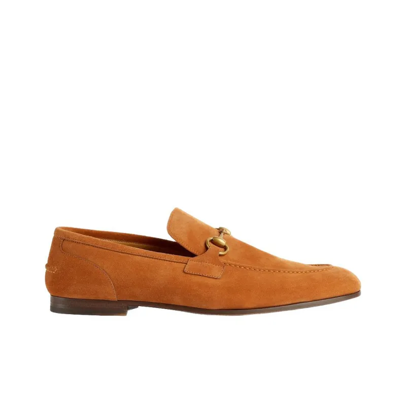 GUCCI Jordaan Suede Loafers-1