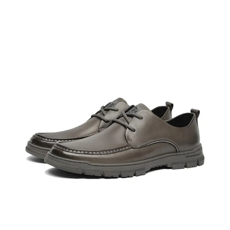 VOLO Dress Shoes Men Low Top Black/Gray-9