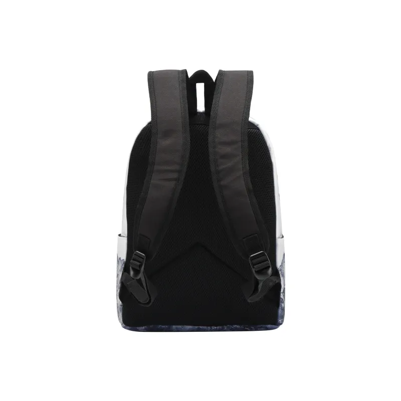 ONRF X SOUNDBYTE Collaboration Polyester Backpack Laptop Bags Unisex Gray-3