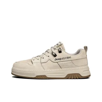 Jeep Cushioning Coverage Support Lightweight Slip Resistant Low Top Casual Shoes Men's Sand