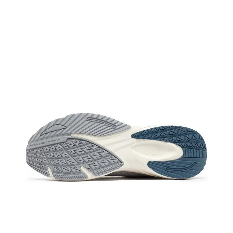 361° Cushioning, Slip Resistant, And Abrasion Resistant Low Top Running Shoes Men's Gray Blue-4