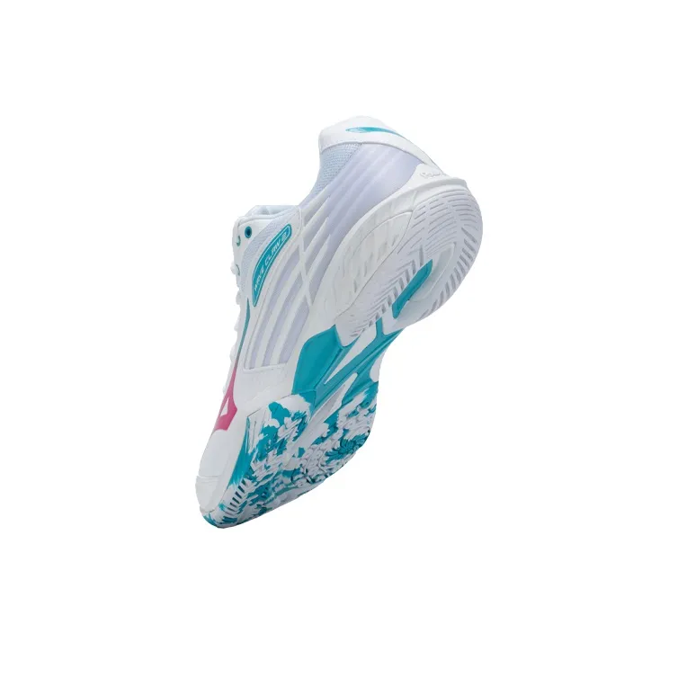 Mizuno Wave Claw 2 Wide 'White Fuchsia Blue'-3