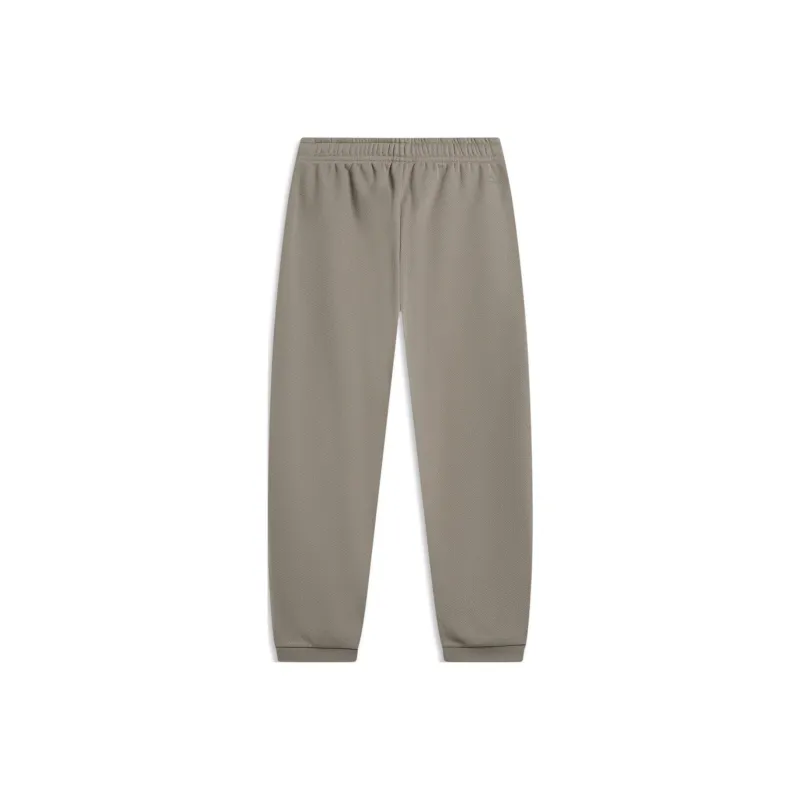 LINING Sports Fashion Collection Knitted Sweatpants Men Brown Rock Brown-1