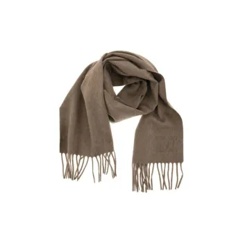 MaxMara Logo Detailed Fringed Scarf