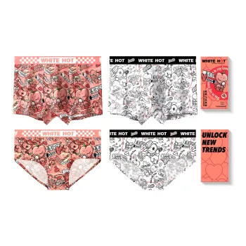 WHITE HOT Unisex Underpants