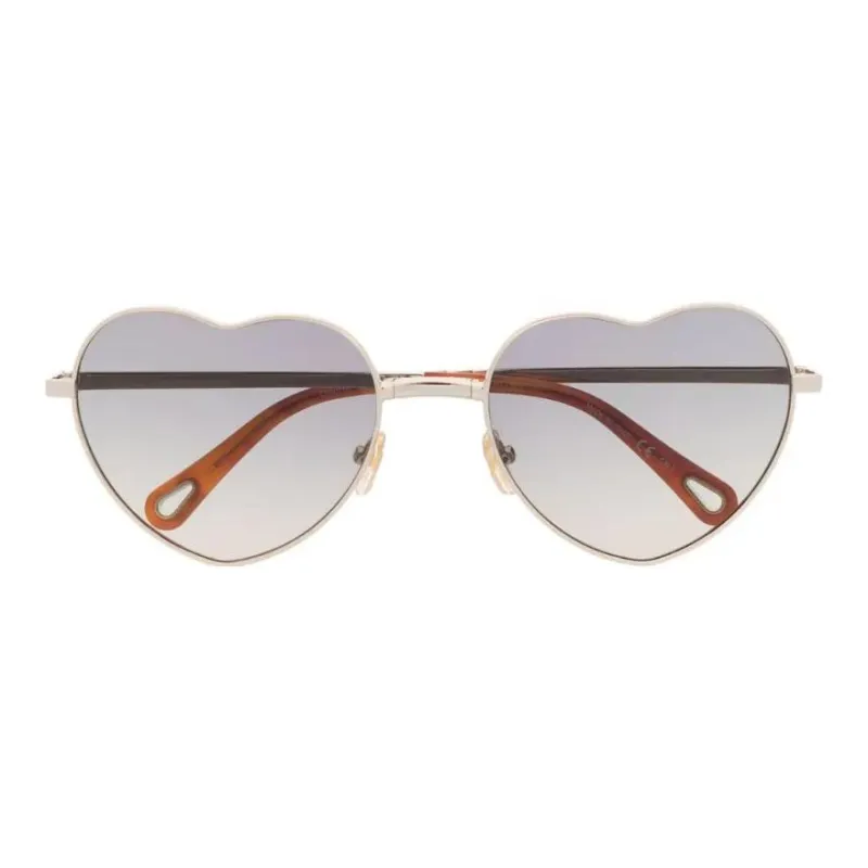 Chloé Eyewear Milane Heart-frame Sunglasses-1