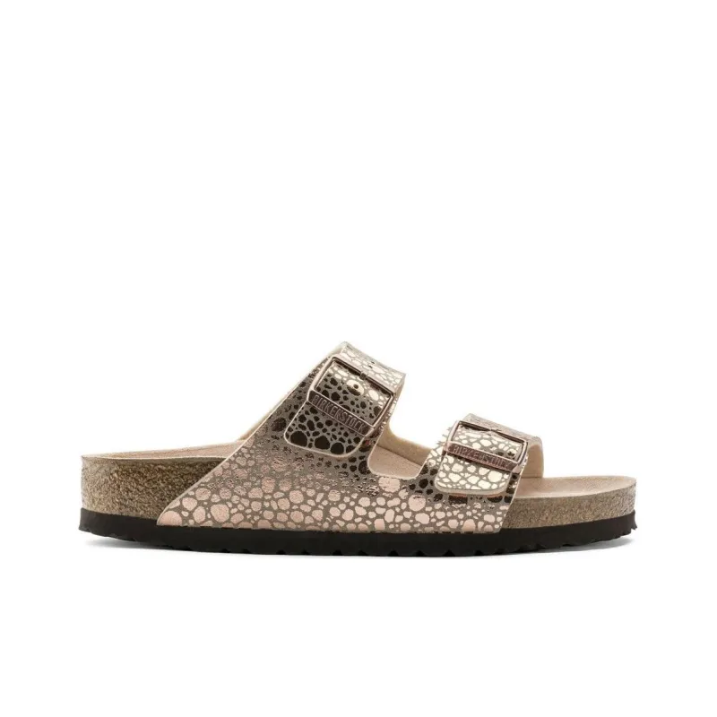 Birkenstock Arizona Slide Slippers Unisex Apricot-1