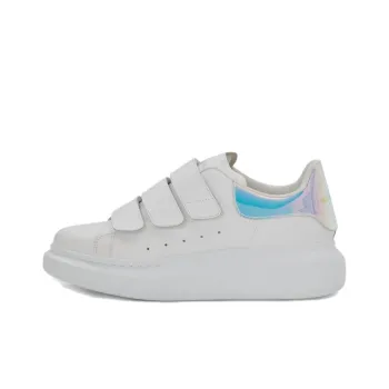 Alexander McQueen Oversized Sneaker 'White Iridescent' Women's