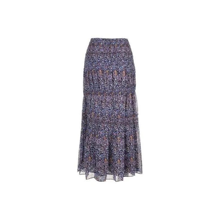 ISABEL MARANT ETOILE Paisley Printed Midi Skirt-1