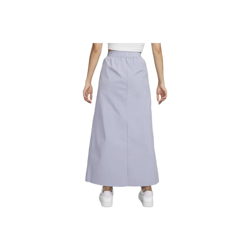 Nike Casual Long Skirts Women's Purple-2