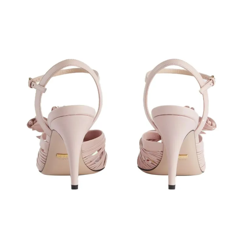 GUCCI Lovelight One Strap Sandals Women's Pink-3
