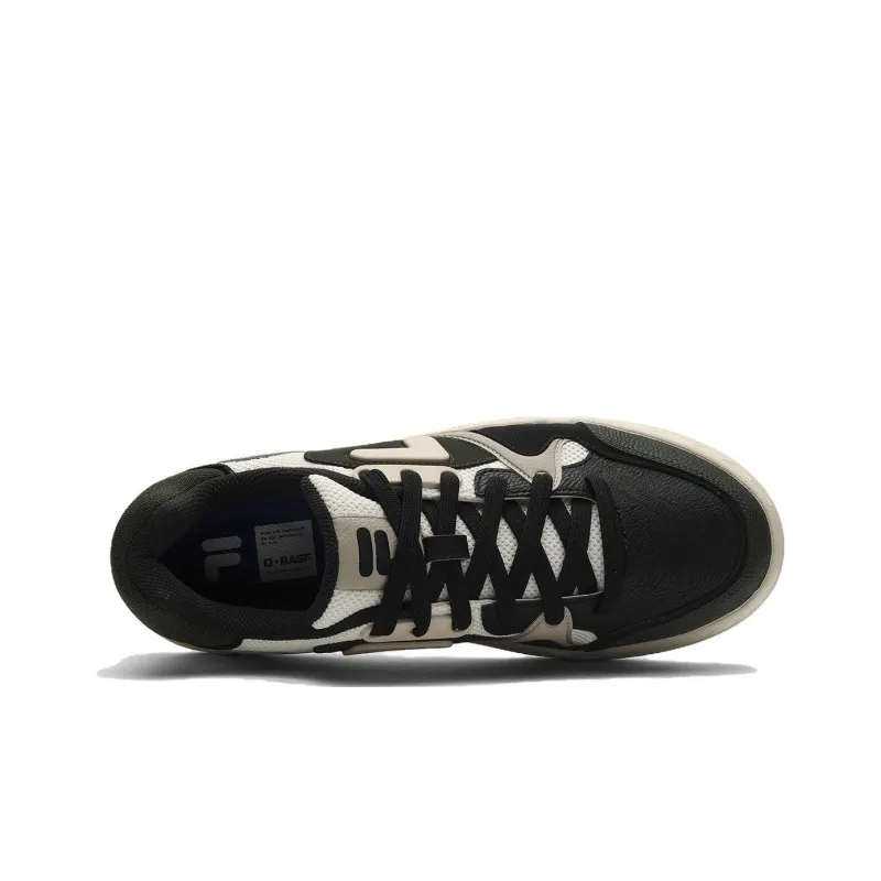 FILA FUSION Bank Skate Shoes 'Black Brown'-2