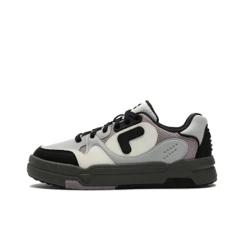 FILA FUSION Bank Skate Shoes 'Grey Pink Black' Women's