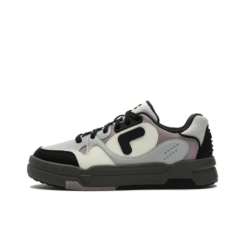 FILA FUSION BANK DX Skateboard Shoes Women's Low-Top Black