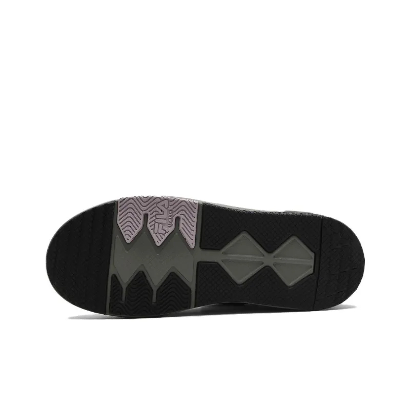 FILA FUSION Bank Skate Shoes 'Grey Pink Black' Women's-4