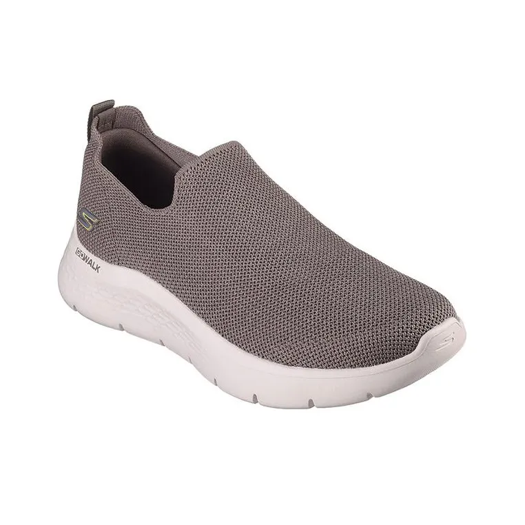 Skechers Go Walk Fle Anti Slip Wear Resistant Low Top Running Shoes Men's Gray-2