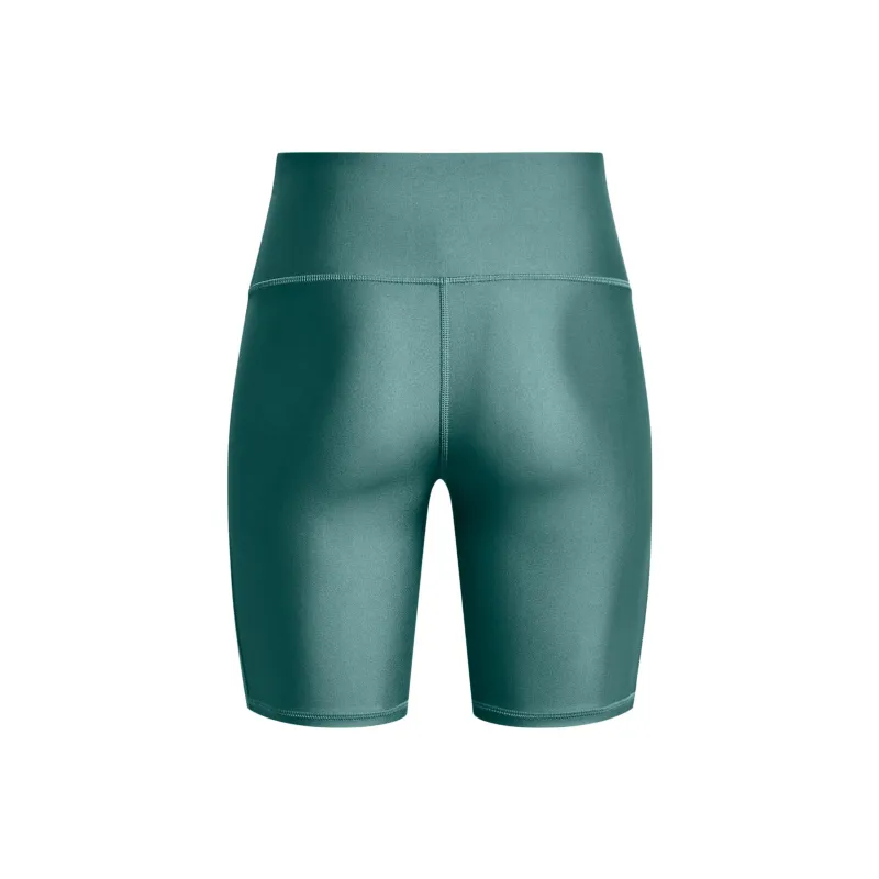 Under Armour HeatGear Yoga Shorts Women's Green-1