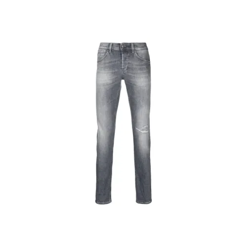 Dondup Stonewashed Organic-cotton Blend Jeans