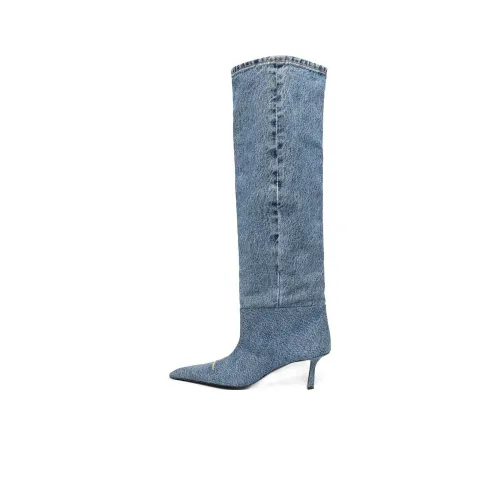 alexander wang Viola 65mm Denim Boots