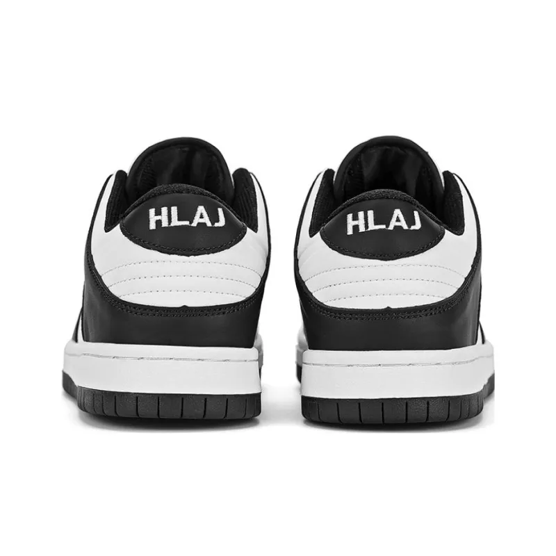 HLA JEANS Cushioned Wear-Resistant Lightweight Breathable Low-Top Skateboard Shoes Unisex-4