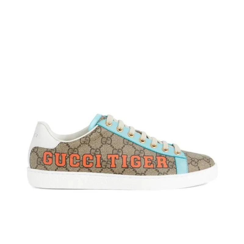 GUCCI Women's Ace Gg Supreme 'GUCCI Tiger Print' Women's-1
