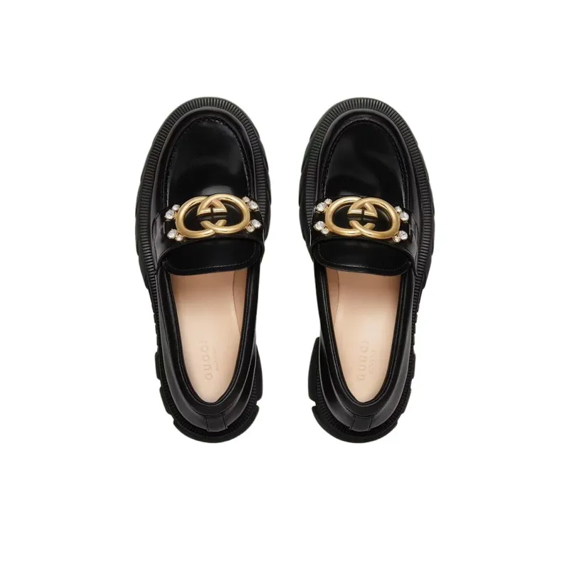 GUCCI Interlocking G Loafers-0