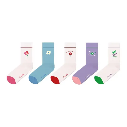 Duanmei Women's Mid-Calf Socks