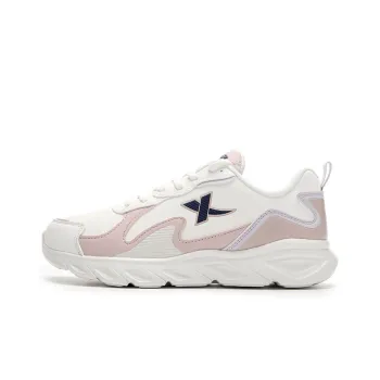 XTEP Water Resistant Low Top Running Shoes Women's White Pink
