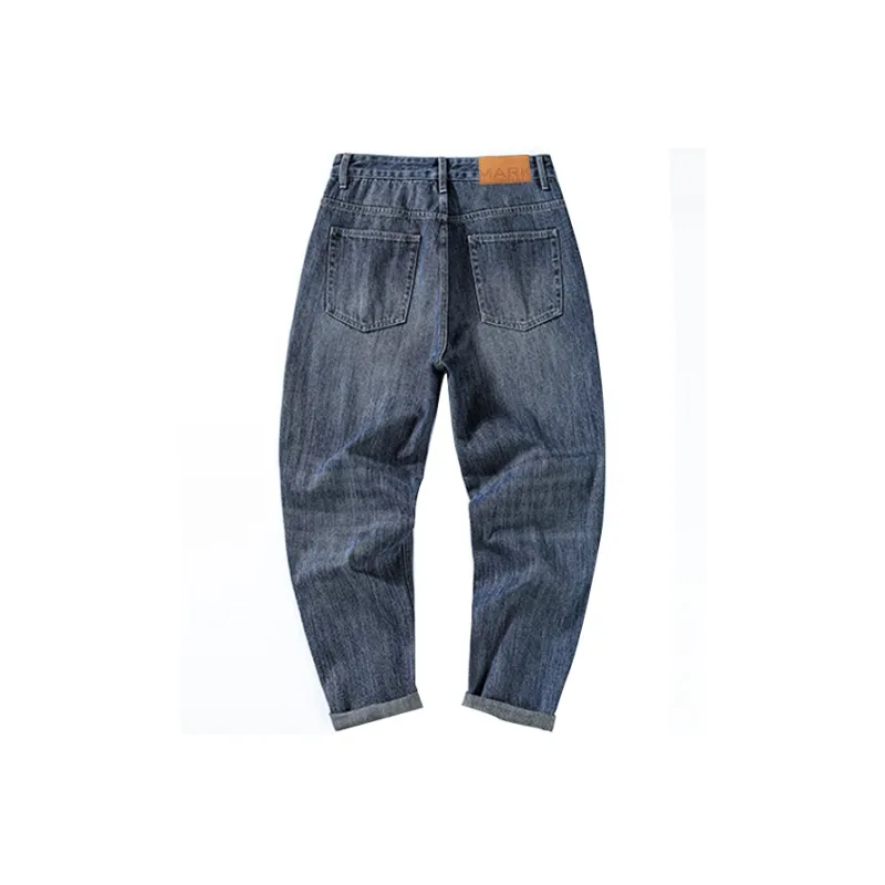 FAIRWHALE Jeans Unisex Denim Blue-1