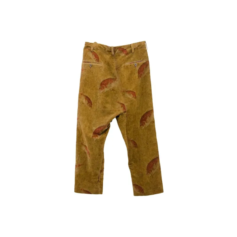 UMA WANG Drawstring Cropped Trousers-1