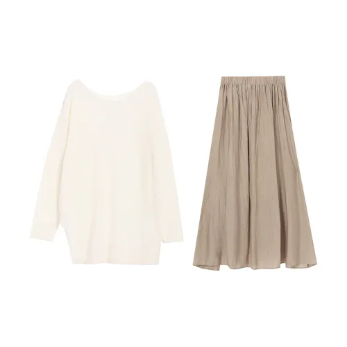 BRASS SCOUT Two Piece Skirt Sets Women's