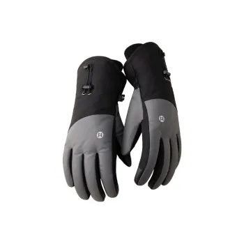 HLA Polyurethane PU Leather, Polyester Gloves Men's