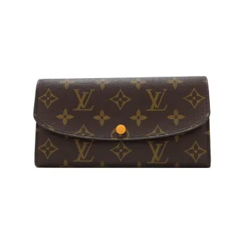 LOUIS VUITTON Coated Canvas Key Pouch Women's Brown