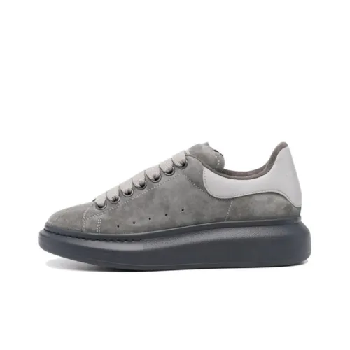 Alexander McQueen Oversized Dark Grey Black Suede