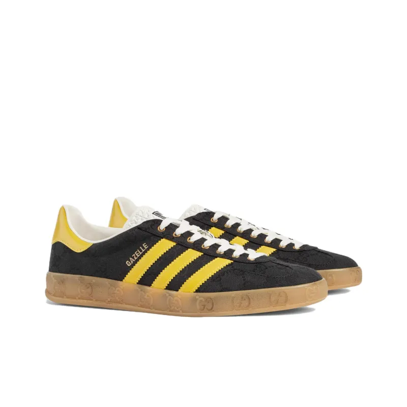 Adidas GUCCI X Gazelle 'Black GG Monogram'-2