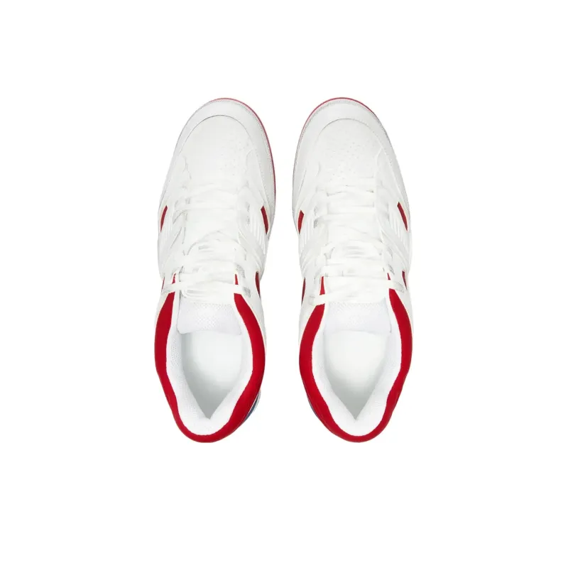 GUCCI Basket Low 'White Demetra Red'-3