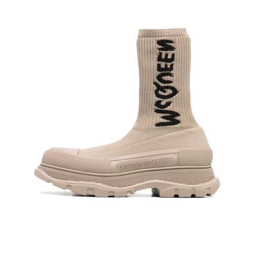Alexander McQueen Tread Slick Ankle Boots Men