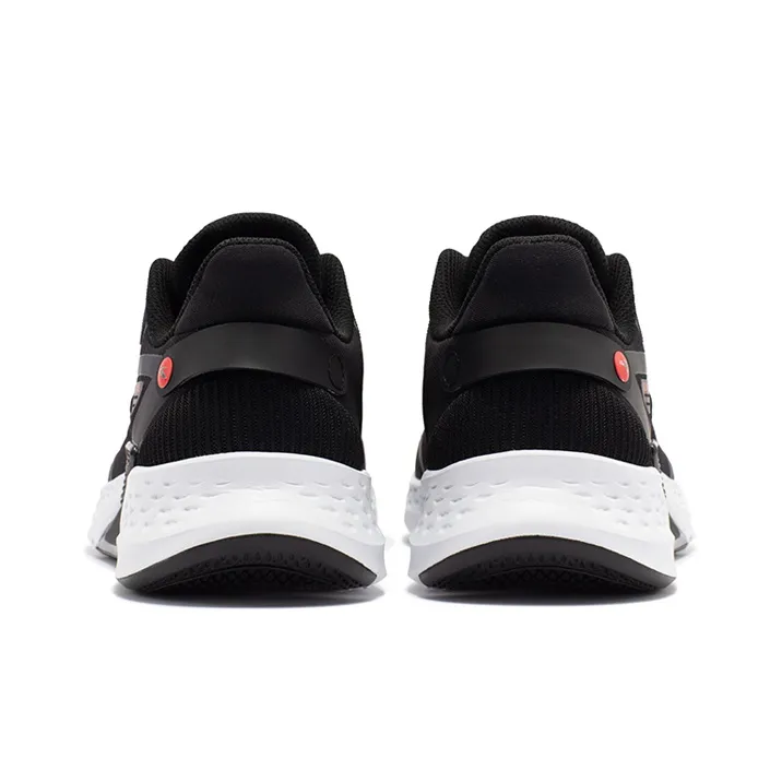 361° Volcano Rainproof Series Volcanic Rain Screen Anti-Slip Wear-Resistant Low-Top Running Shoes Men's Black Red-3