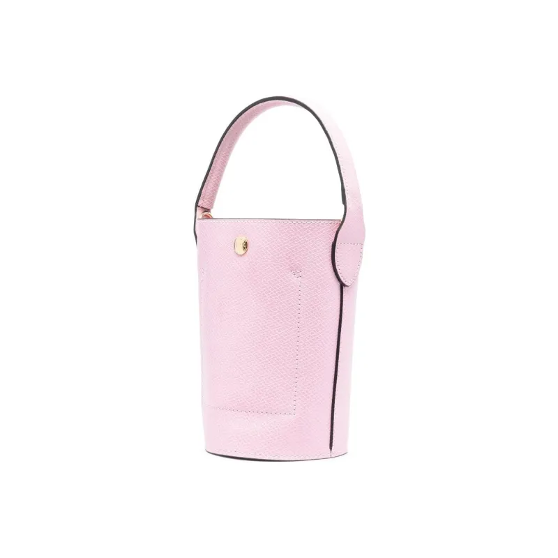 LONGCHAMP Épure Cow Leather Bucket Bag, Handbag, Shoulder Bag Mini Women's Pink-1