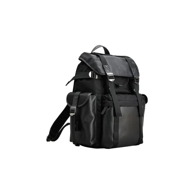 TOD'S Debossed Logo Buckle Fastened Backpack-1