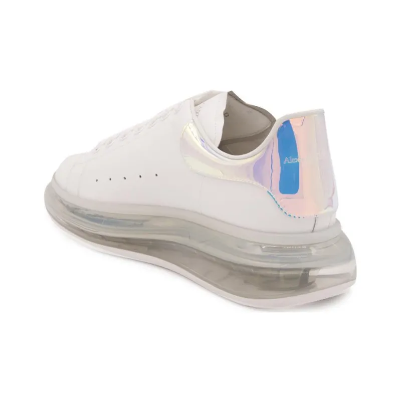 Alexander McQueen Oversized White Shock Pink-4