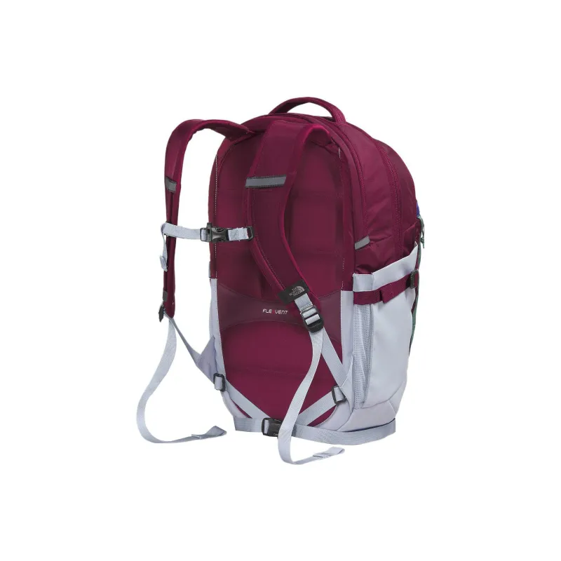 THE NORTH FACE Recycled Nylon Backpack Women's Raspberry/Changchun Multicolor-2