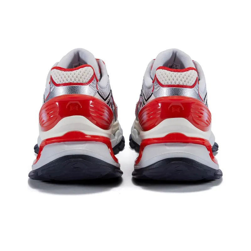LiNing Furious Rider BOW Anti Slip Wear Resistant Low Top Casual Shoes Men's Red White-4