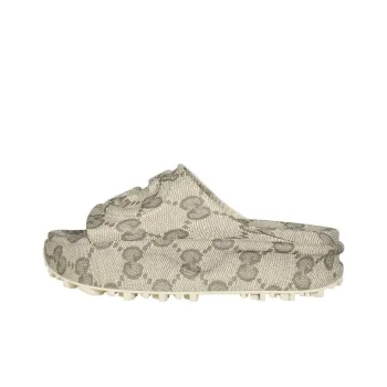 GUCCI GG Oversize Slide Sandals Women's