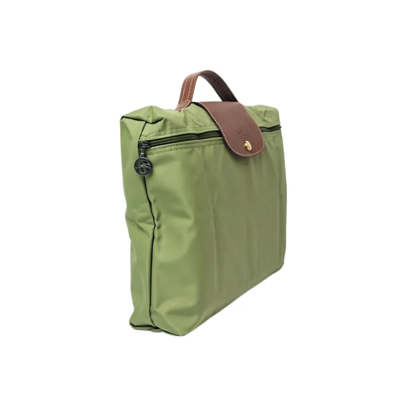 LONGCHAMP Le Pliage Nylon Briefcase, Handbag Tubas Women's Green-1