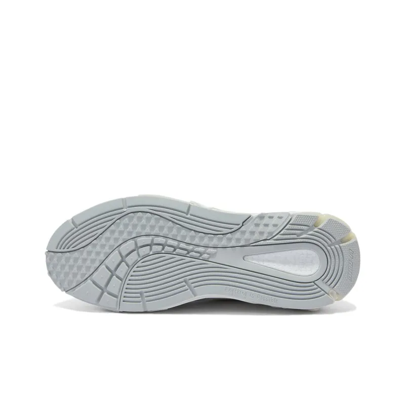 LiNing Wuji BR Anti Slip Wear Resistant Low Top Skateboard Shoes Men's Gray-5